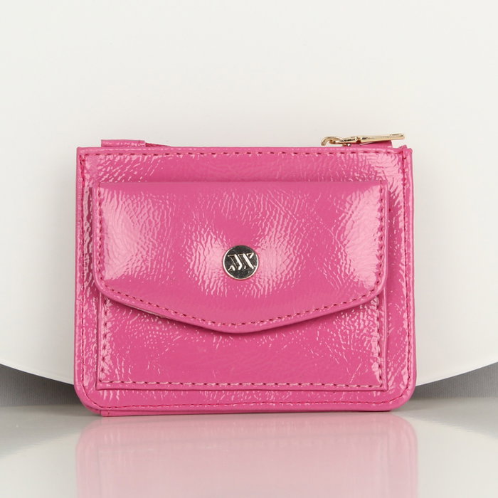 Zoozie Bags Billetera de Cuero Rosa